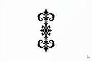 Decorative Vintage Ornament Cut File, an Illustration by musafir_fashion (Thumbnail 6 of 9)