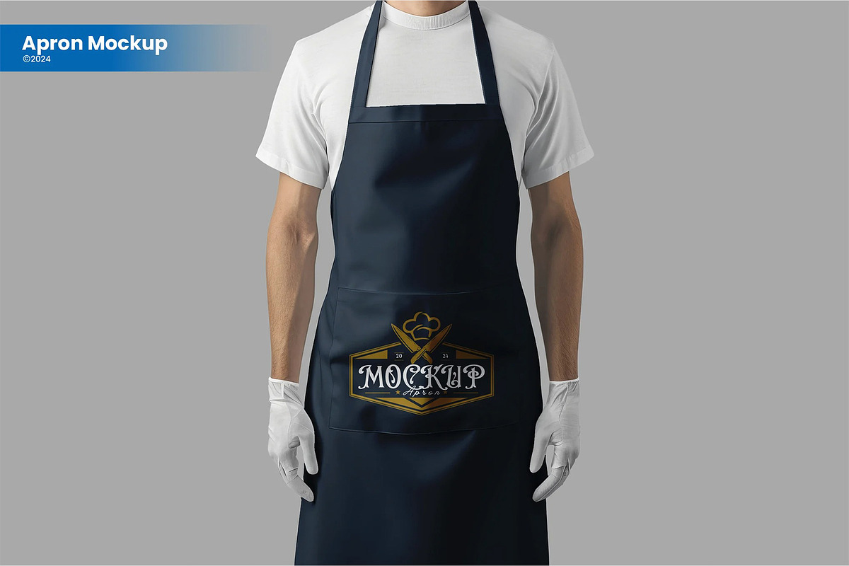 Apron Mockup, an Apparel Mockup by SilverStudio778