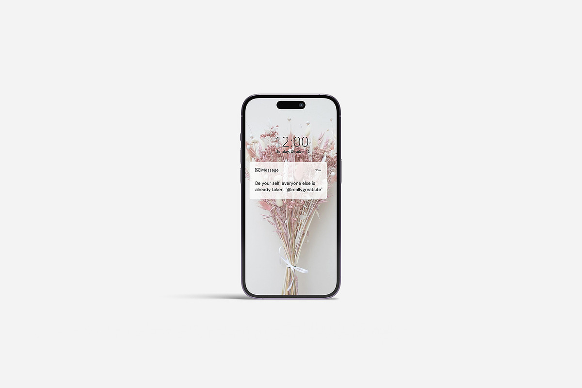 iPhone 14 Pro Mockup, an iPhone Mockup by zuhraabdullah (Photo 5 of 28)