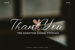 Roshiaty - Signature Casual Font