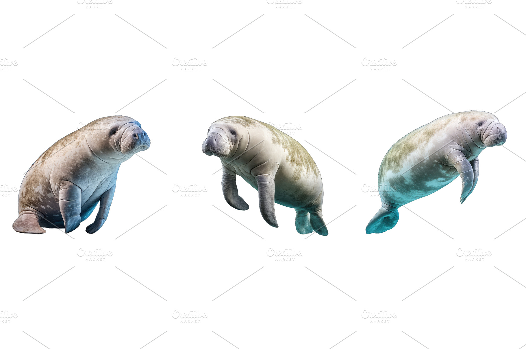 underwater manatee animal, an Animal Photo by pikepicture