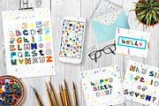 Happy-go-Lucky | Alphabet, a Font by Daria Miazhevich (Thumbnail 3 of 4)