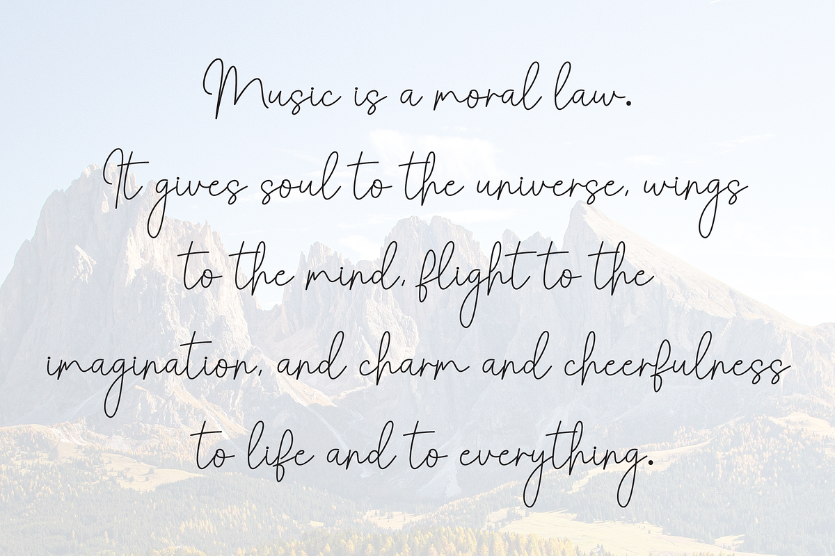 Kanaya | Script Font, a Handwritten Font by Scratchones (Photo 6 of 9)