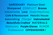 Acherus Feral 30% Off, a Sans Serif Font by Horizon Type Foundry (Thumbnail 7 of 17)
