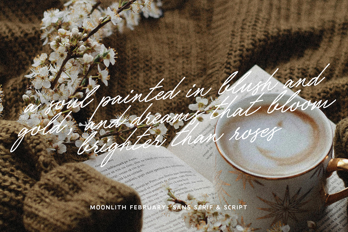Moonlith February | Elegant Font Duo, a Script Font by Jolicia Type (Photo 12 of 15)