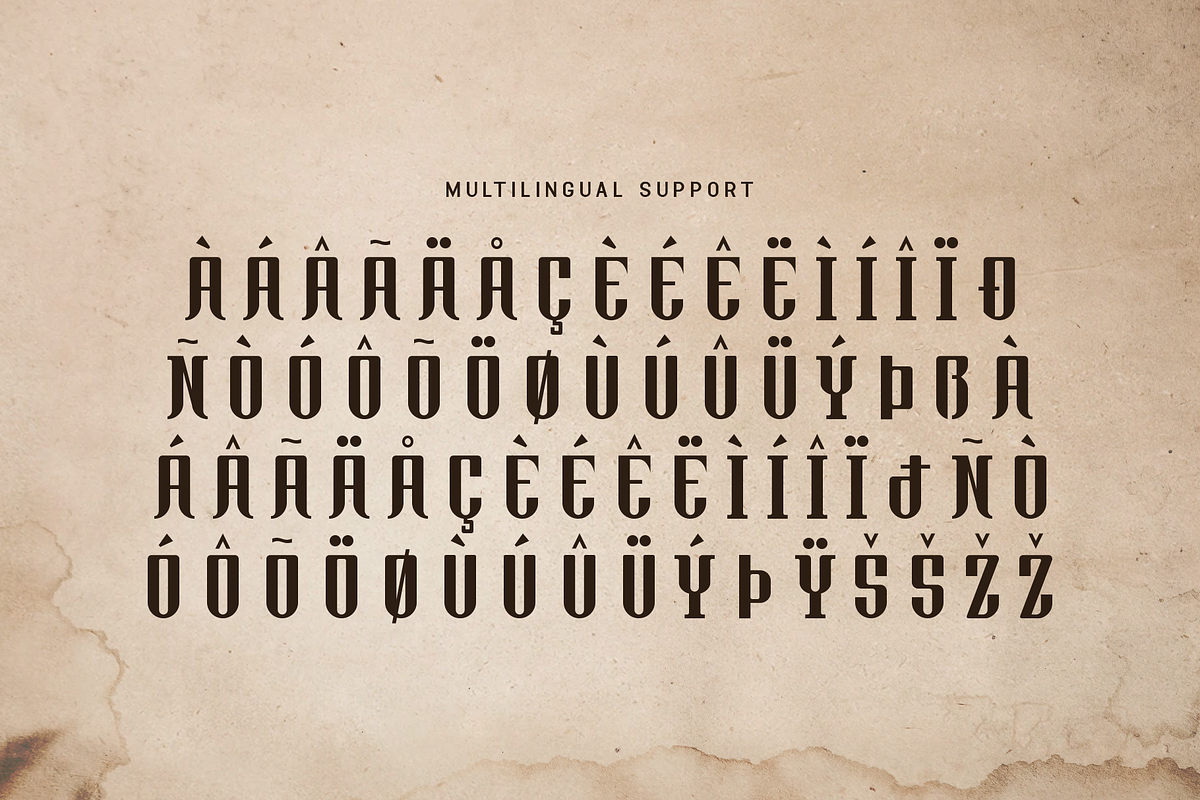 Orphic - Modern Vintage Font, a Handwritten Font by overlaytemplates (Photo 5 of 5)