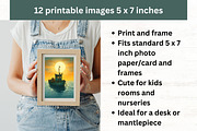 Whimsical Fishing Boats 5x7 Postcard, a Transportation Illustration by Mermaids Cove (Thumbnail 5 of 9)