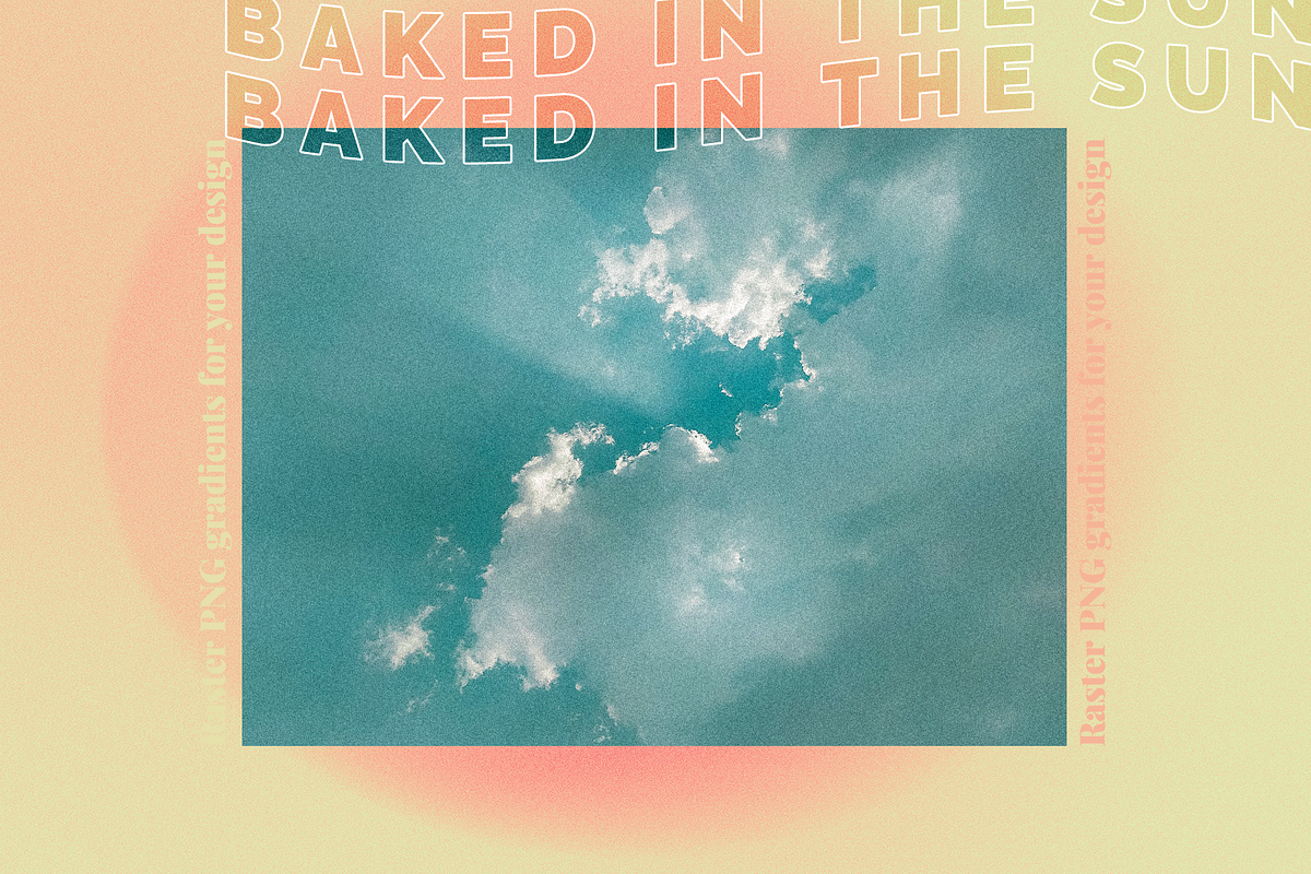 36 Grainy Gradients Sunbaked mint, a Texture Graphic by mamormo (Photo 2 of 6)