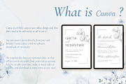 Canva **Elegant Wedding** Invitation, an Invitation Template by ElladesignCo (Thumbnail 4 of 5)
