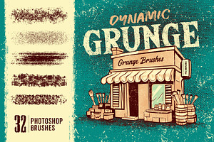 Grunge Photoshop Brushes