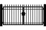 Wrought Iron Fence, an Object Graphic by Creativeshirt (Thumbnail 4 of 19)