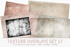 Texture Overlays Set 17