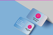 Light Business card Business card, a Business Card Template by dacakastudio (Thumbnail 3 of 3)