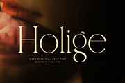 Holige Elegant Serif Font, a Serif Font by Graphicxell (Thumbnail 1 of 8)