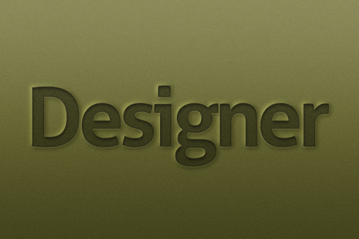 Pressed & Embossed Text Styles, a Layer Style Add-On by Creativenauts (Photo 4 of 5)