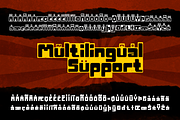 Recubs Press - Display Letterpress, a Sans Serif Font by CuratedType Studio (Thumbnail 7 of 10)
