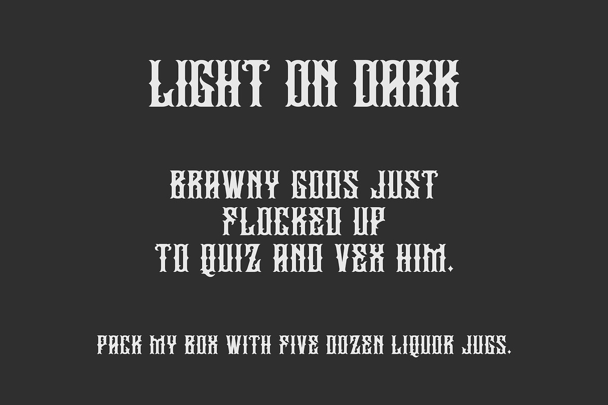 Luxgard, a Font by Sentavio (Photo 7 of 12)