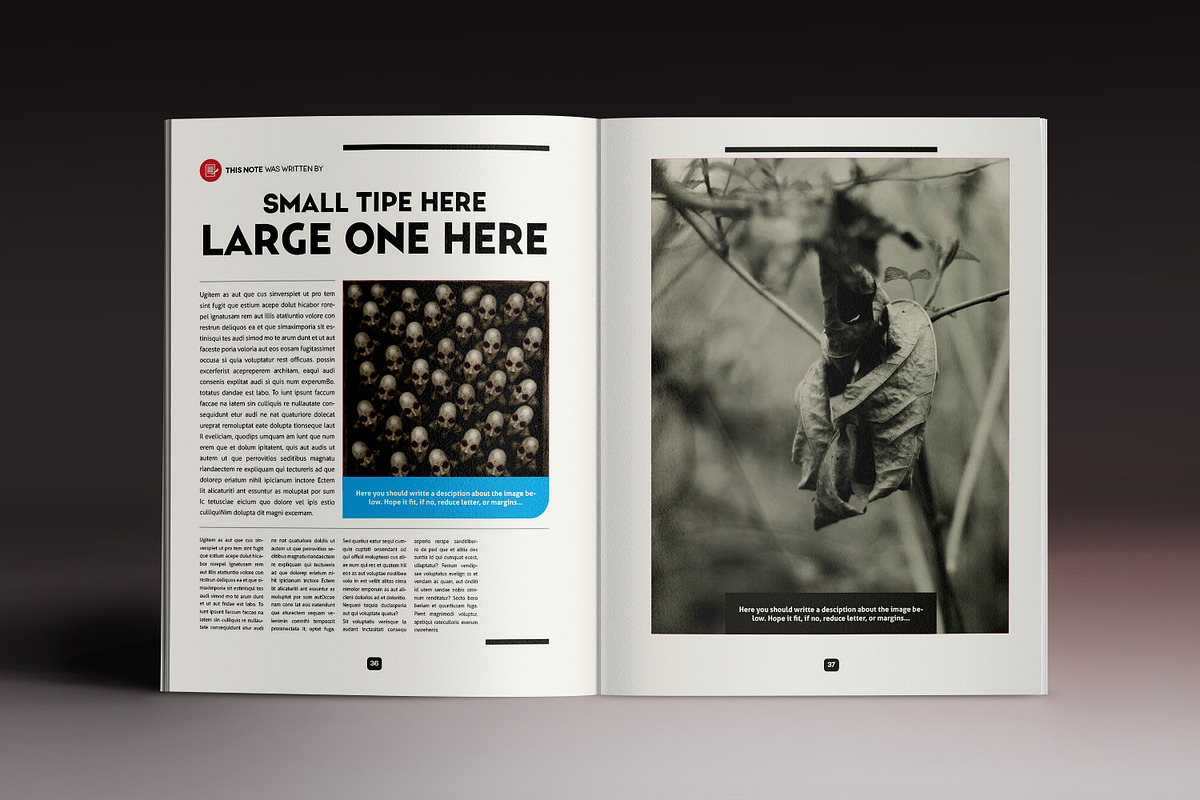 Design Magazine 5, a Magazine Template by Luuqas Design (Photo 16 of 17)
