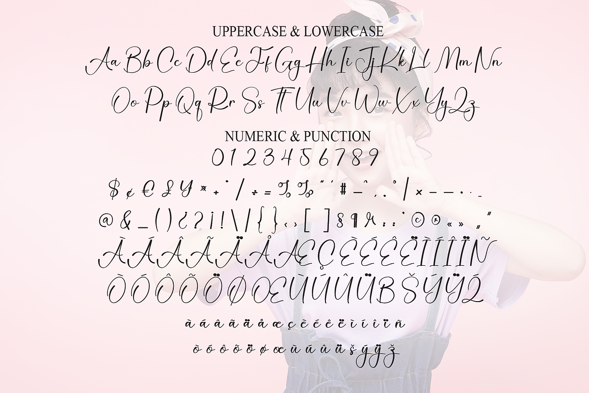 Cutegirls | Script Font, a Handwritten Font by Scratchones (Photo 7 of 8)