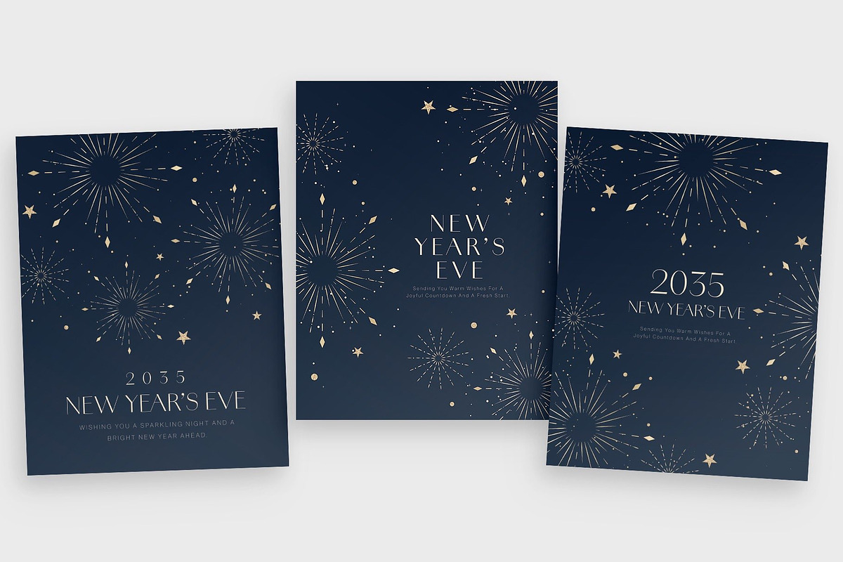 NYE New Years Eve Poster Flyer, a Flyer Template by BrandPacks (Photo 6 of 6)