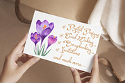 Watercolor Crocuses Clipart, an Illustration by Libby Wishes (Thumbnail 5 of 7)