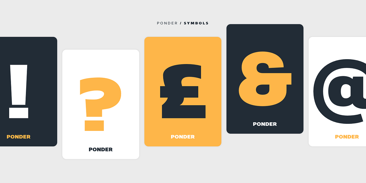 Ponder, a Sans Serif Font by TypeUnion (Photo 3 of 10)