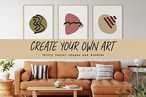 Create Your Own Art Digital Kit, a Texture Illustration by Mix Fonts