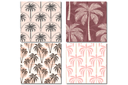Palm Tree Tropical Seamless Patterns, a Pattern Graphic by wind mill (Thumbnail 3 of 3)