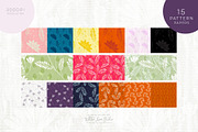 Procreate Brushes Floral Motifs Kit, a Brush Add-On by White Lane Studio (Thumbnail 11 of 12)