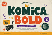 Komica - Decorative Font, a Sans Serif Font by LetterStock (Thumbnail 1 of 5)