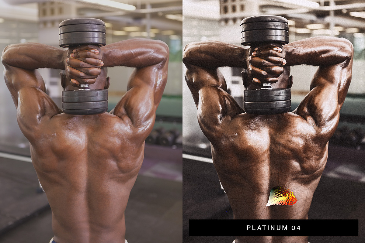 50 Bodybuilding Lightroom Presets, a Preset Add-On by SparkleStock (Photo 5 of 11)