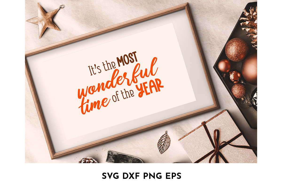 36 Minimalist Christmas Quotes SVG, an Object Graphic by AvaAva (Photo 12 of 22)