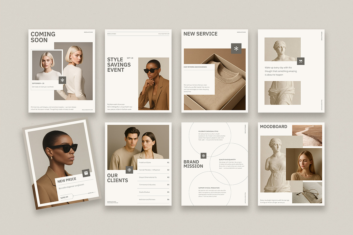 Canva Instagram Post Templates, a Social Media Template by Vasya Kobelev (Photo 5 of 7)