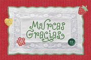 Amore House Curly Handwriting, a Handwritten Font by Sloulyfe (Thumbnail 9 of 9)