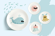 Sea carnival. Graphic Collection, an Animal Illustration by Maru_art (Thumbnail 11 of 14)
