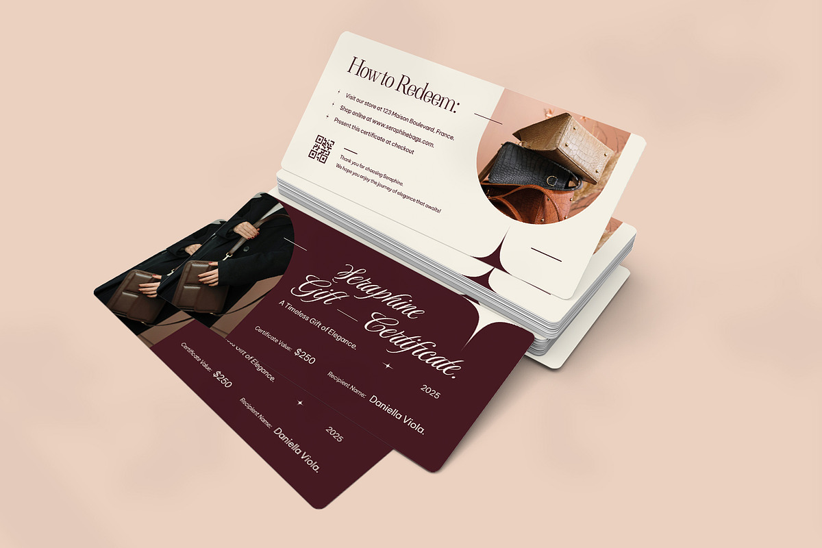 Elegance - Membership Card, a Card Template by VUNIRA (Photo 2 of 3)