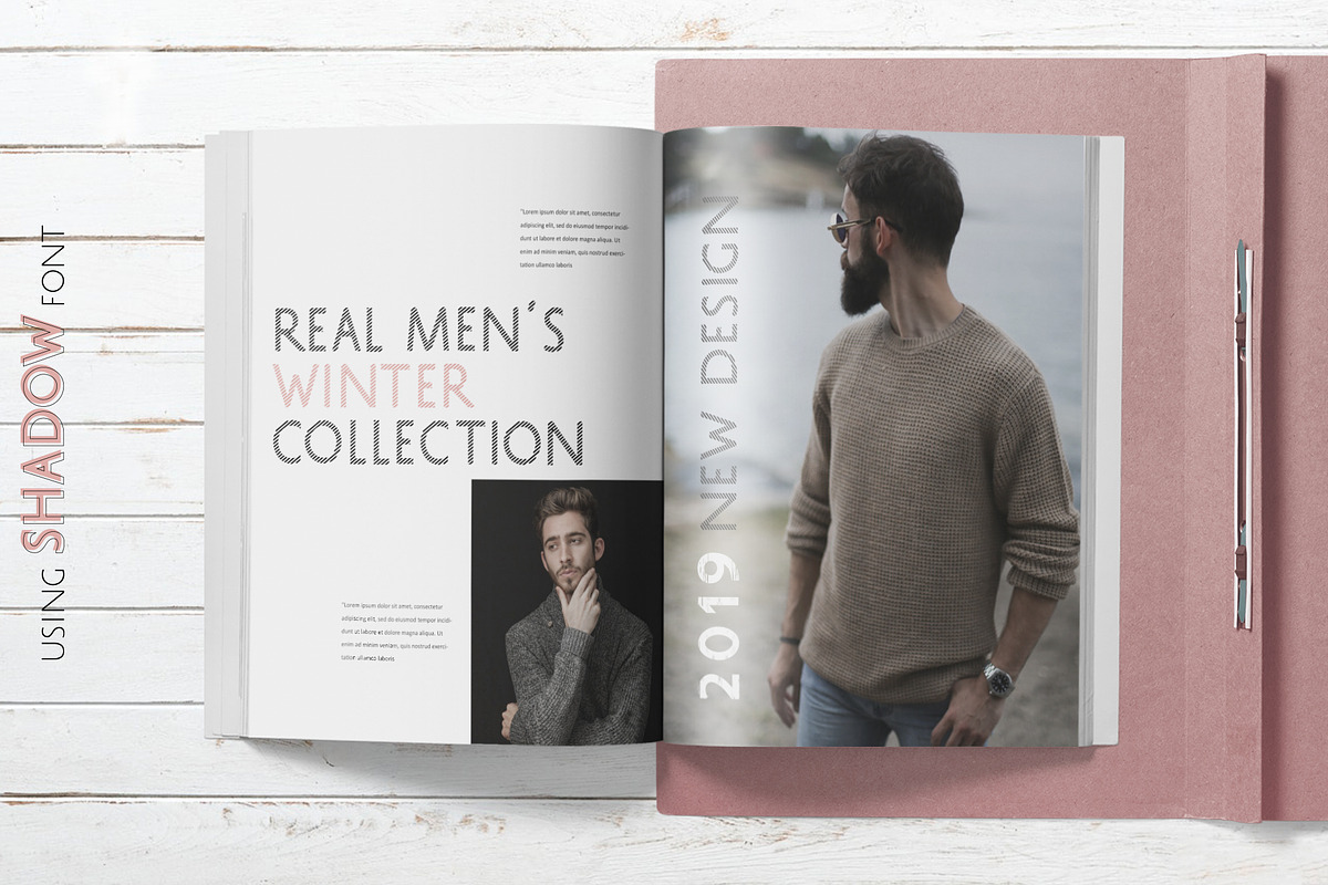 SHADOW Sans Serif Font Family, a Sans Serif Font by Anna Zakharchenko (Photo 12 of 19)
