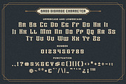Bros Signage a Vintage Layered Font, a Blackletter Font by Blankids Studio (Thumbnail 7 of 8)