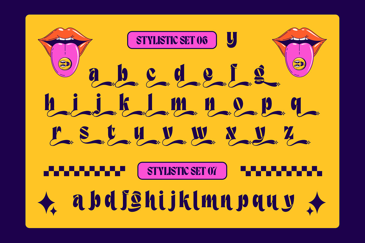 Contrast Groovy Typeface, a Serif Font by alit design (Photo 11 of 20)