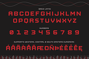 Nostromo - Retro futuristic font, a Font by Great Scott! (Thumbnail 2 of 8)