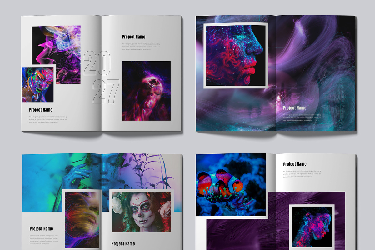 Portfolio Magazine Layout, a Magazine Template by ContestDesign (Photo 3 of 4)