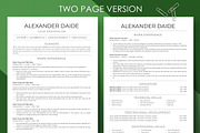 ATS Friendly Resume Template, a Resume Template by resumetemplathttps://d3es (Thumbnail 3 of 10)
