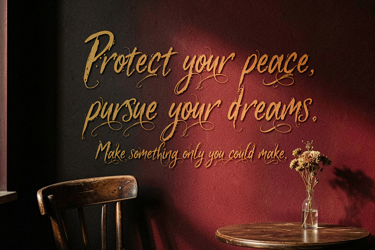 Eurama Ultura - Expressive Script, a Handwritten Font by HypeWorksCo (Photo 4 of 17)