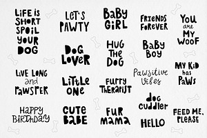 Cute Dogs Clipart Collection