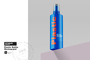 Plastic Bottle with Pump Mockup, a Packaging Mockup by Reformer Mockup (Thumbnail 8 of 8)