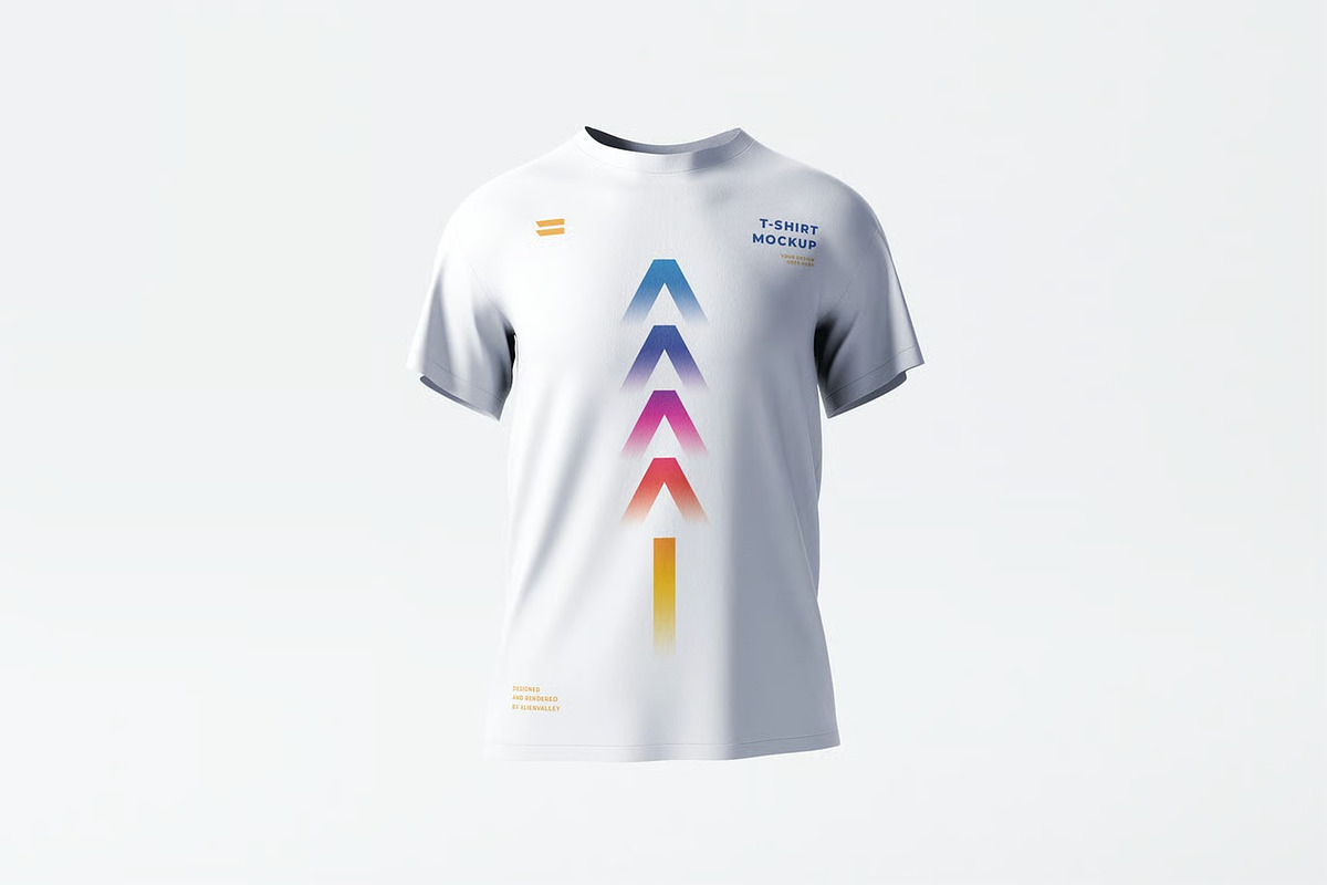T Shirt Mockup, a Shirt Mockup by zpackcreative (Photo 2 of 6)