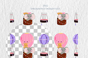 Hot Air Ballons Seamless Pattern, a Decorative Illustration by Oleksandra Illustrates (Thumbnail 5 of 12)