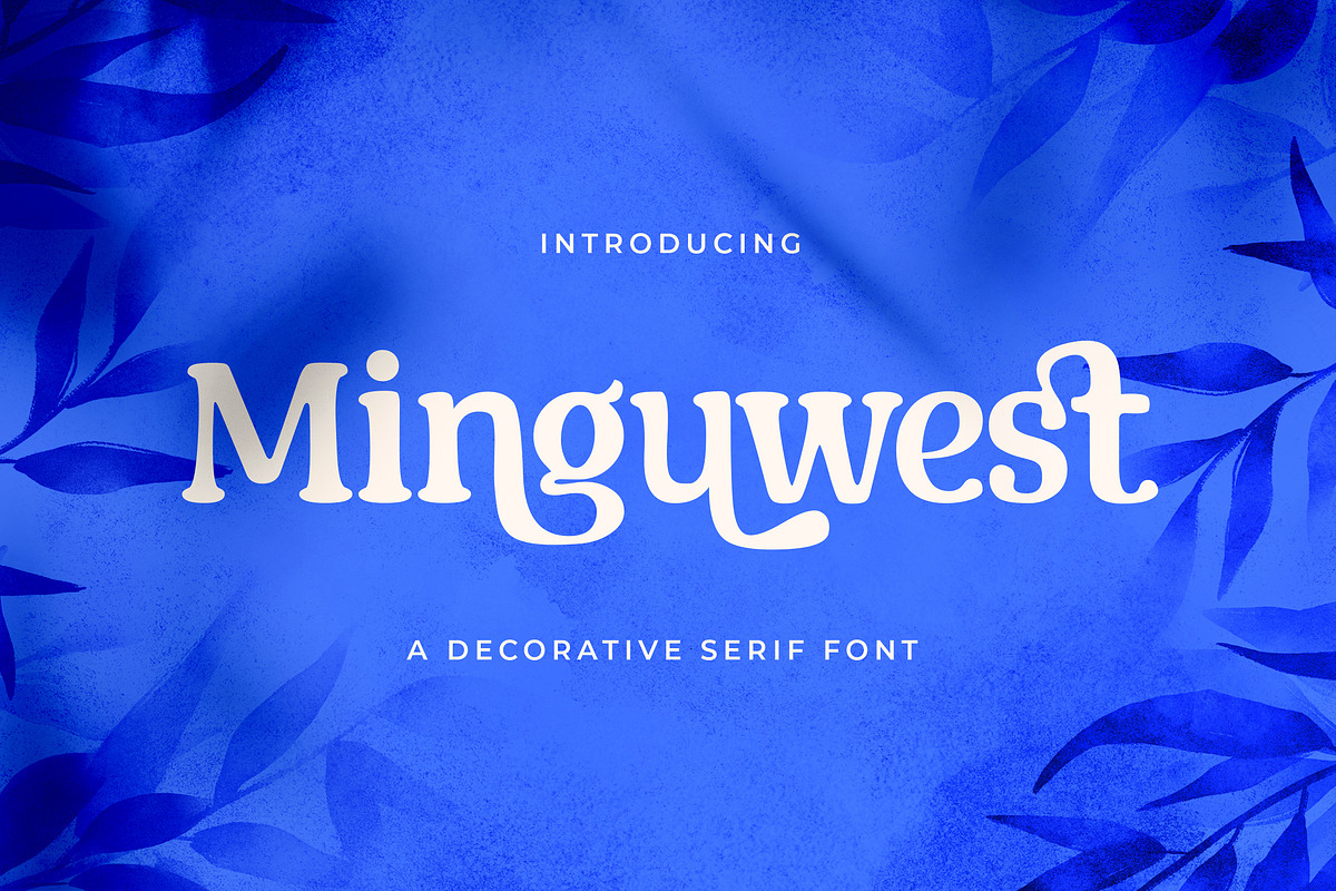 Minguest - Decorative Serif Font, a Serif Font by StringLabs (Photo 1 of 9)
