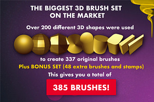 3D ABSOLUTE Brush Bundle