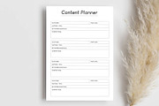 Social Media Planner, a Stationery Template by DesignDevisers (Thumbnail 4 of 10)